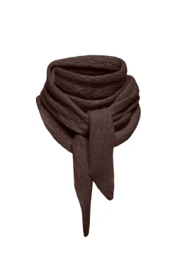 Only Onlevelyn Pattern Knit Scarf Acc< Tørklæder