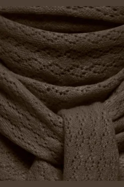 Only Onlevelyn Pattern Knit Scarf Acc< Tørklæder