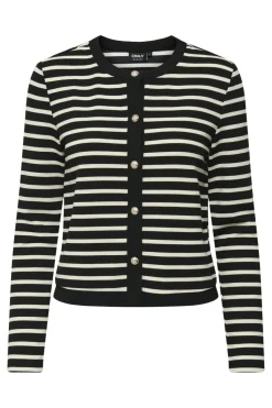 Only Onlfabiola L/S Cardigan Ub Cc Swt< Cardigans|Ammevenligt Tøj