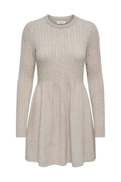 Only Onlfia Life Ls Cable Dress Knt< Kjoler
