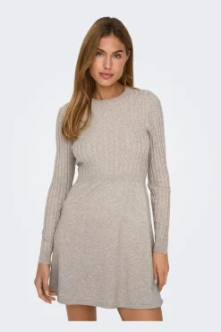 Only Onlfia Life Ls Cable Dress Knt< Kjoler