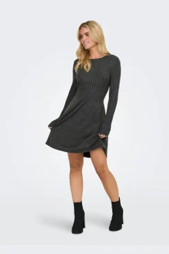 Only Onlfia Ls Cable Dress Knt< Kjoler