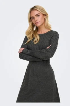 Only Onlfia Ls Cable Dress Knt< Kjoler