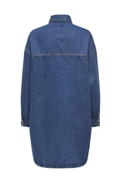 Only Onlfloyd Ls Ovs Dress Azg< Bluser & Skjorter