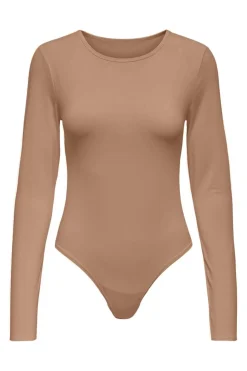 Only Onlfrida Supersoft L/S Crew Neck Body Ac< Bluser & Skjorter|Nattøj & Lingeri