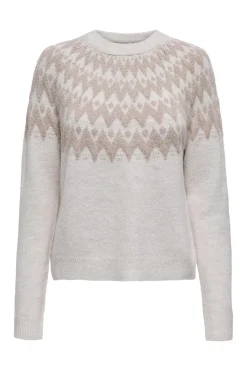 Onlfry Ls Jq Glitter O-Neck Cc Knt*Only