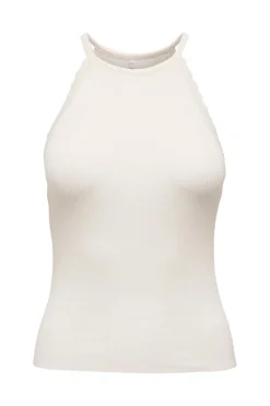 Only Onlgemma Sl Scallop Hltneck Top Knt< T-Shirts & Toppe