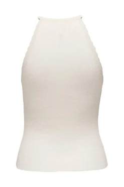 Only Onlgemma Sl Scallop Hltneck Top Knt< T-Shirts & Toppe