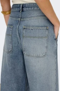 Only Onlgia Mid Loose Baggy Dot413< Bukser, Jeans & Leggings