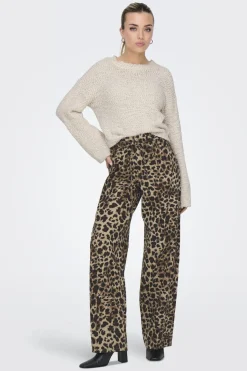 Only Onlgianna Straight Belt Pant< Bukser, Jeans & Leggings