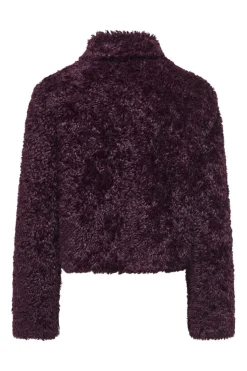 Only Onlginny Short Teddy Jacket< Overtøj & Jakker