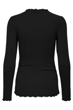 Onlglamour L/S Mockneck Ruching Top*Only Sale