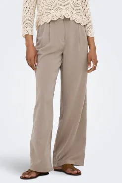 Onlhattie Pleat Str Pant Tlr*Only Outlet
