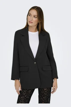 Onlhattie-Lana L/S Overs Mel Blazer Tlr*Only Hot