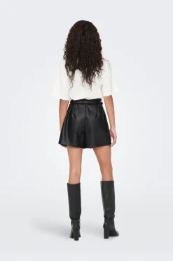 Only Onlheidi Faux Leather Shorts Otw< Shorts