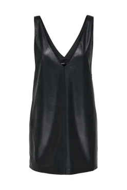 Onlheidi Faux Leather Spencer Dress*Only