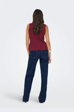 Onlibi Button Sl Vest Cc Knt*Only