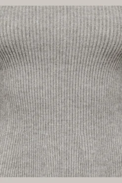 Only Onlibi Ls V-Neck Rib Peplum Cc Knt< Strik|Bluser & Skjorter