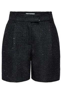Onlinda Life Sequin Boucle Shorts Tlr*Only Online