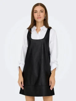Only Onljosie Faux Leather Dress Cc< Kjoler