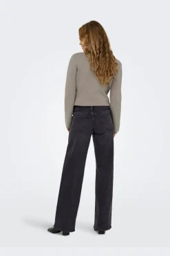 Only Onljudy Lw Wide Leg Tai Epp< Bukser, Jeans & Leggings