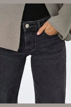 Only Onljudy Lw Wide Leg Tai Epp< Bukser, Jeans & Leggings