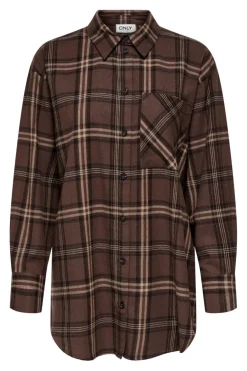 Only Onljuliana Ls Loose Check Shirt< Bluser & Skjorter|Ammevenligt Tøj
