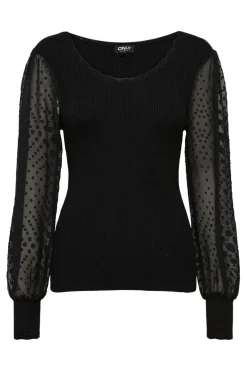 Onljulie Life Ls Mix O-Neck Cc Knt*Only New