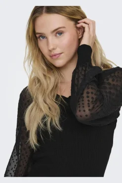 Onljulie Life Ls Mix O-Neck Cc Knt*Only New