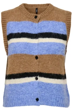 Only Onlkallie Sl Button Vest Knt< Veste|Ammevenligt Tøj