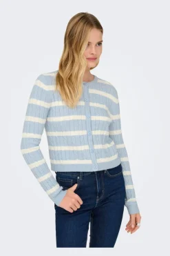 Only Onlkatia Ls Cable Button Cardigan Cc Knt< Cardigans|Ammevenligt Tøj