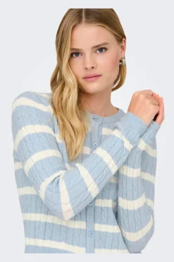 Only Onlkatia Ls Cable Button Cardigan Cc Knt< Cardigans|Ammevenligt Tøj