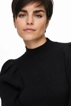 Only Onlkatia L/S Highneck Pullover Knt< Bluser & Skjorter|Strik