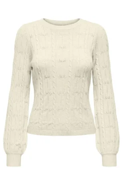 Onlkatia Ls Structure O-Neck Pull Cc Knt*Only Outlet