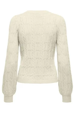 Onlkatia Ls Structure O-Neck Pull Cc Knt*Only Outlet