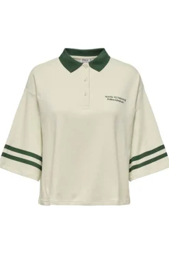 Only Onlkelly S/S Oversized Polo< T-Shirts & Toppe