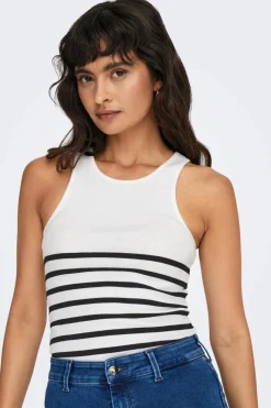 Onlkenya Rib Stripe Tank Top*Only Sale