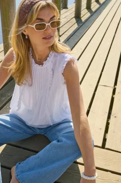 Onlkieran S/L Emb Shirt*Only Clearance