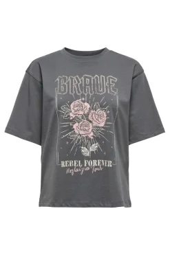 Onllana Life S/S Print Top Box*Only Outlet