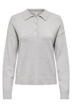 Onllana Polo Ls Pullover Knt*Only Online