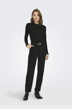 Only Onlleslie L/S Lace Mix Top< T-Shirts & Toppe