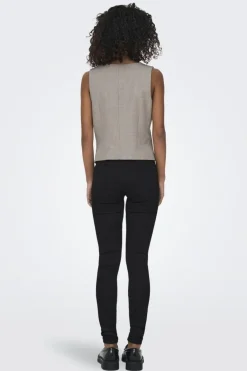 Only Onllinda S/L Mel Fit Waistcoat Tlr< Veste