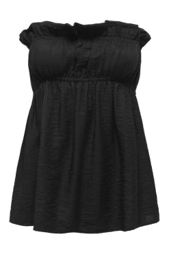 Only Onllino Ruffle Bandeau Top Ox< T-Shirts & Toppe