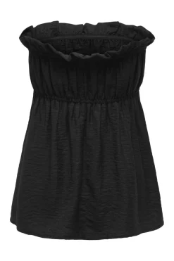 Only Onllino Ruffle Bandeau Top Ox< T-Shirts & Toppe