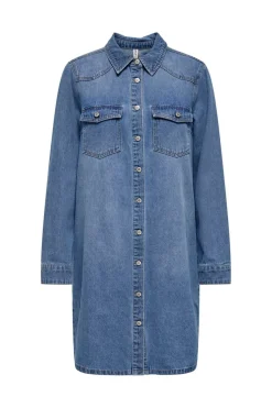 Only Onllisa L/S Dress Gua< Kjoler