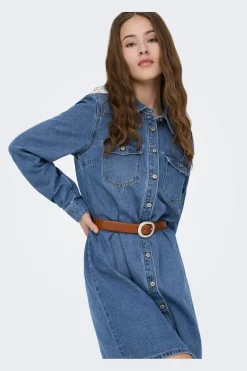 Only Onllisa L/S Dress Gua< Kjoler