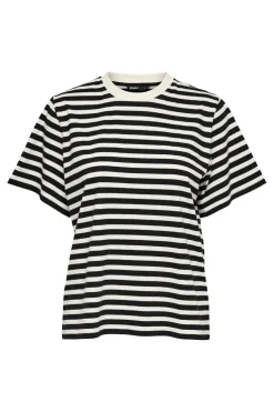 Only Onllivina S/S Stripe Tee< T-Shirts & Toppe