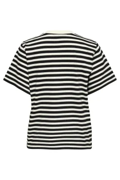 Only Onllivina S/S Stripe Tee< T-Shirts & Toppe