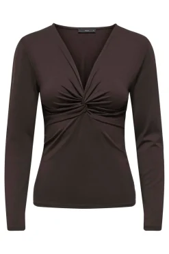 Onllone Life L/S Knot Top*Only Outlet