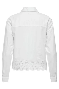 Only Onllou Life Emb L/S Shirt< Bluser & Skjorter|Sæt 🛍️